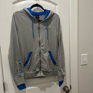 Gray and Blue UCLA Bruins Hoodie